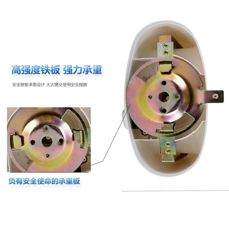 钻石牌吸顶扇楼顶扇家用客厅吊顶工业学校工程摇头吊式电风扇耐用实惠价老品牌学生宿舍厂房 纯铜芯18寸胶叶[摇控款]可