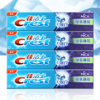 佳洁士(Crest)3D炫白绿茶薄荷牙膏180克*四支装