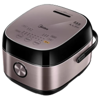 美的(Midea)电饭煲MB-HS5075智能IH电磁加热精钢鼎釜内胆微压沸腾芯锁水防溢多功能5L米饭煲ZMD安心系列