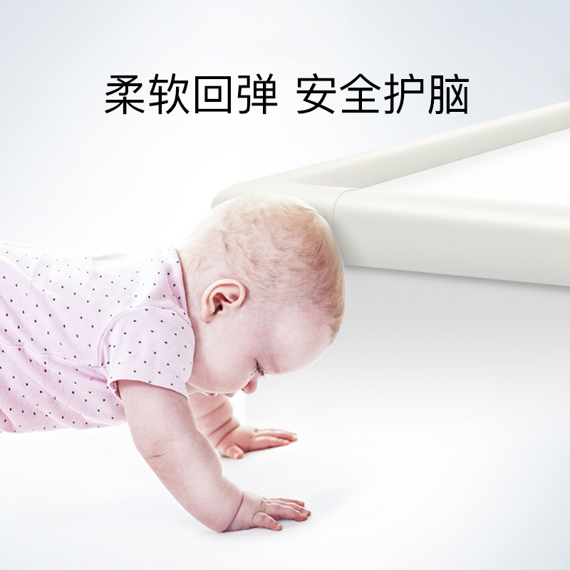 [棒棒猪]L型加厚防撞条4米(2米*2条) 米白色(01S)
