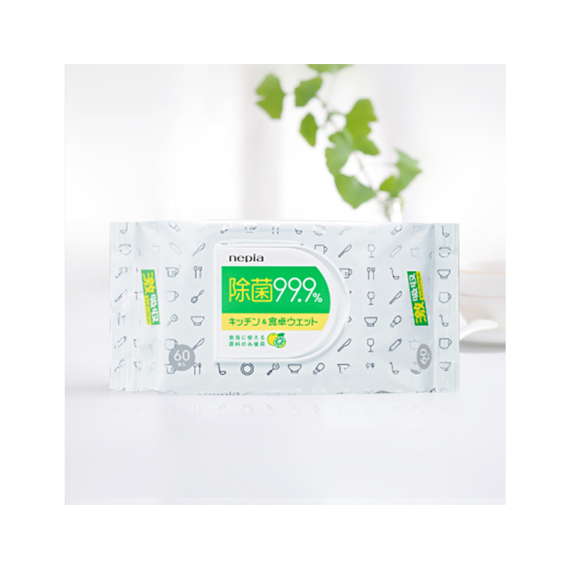 妮飘(Nepia) 除菌超吸收厨房餐用抽纸 60枚