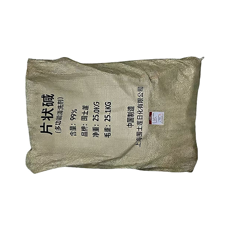 围士莲 片状碱(多功能清洗剂) 99% 25kg 袋高清大图