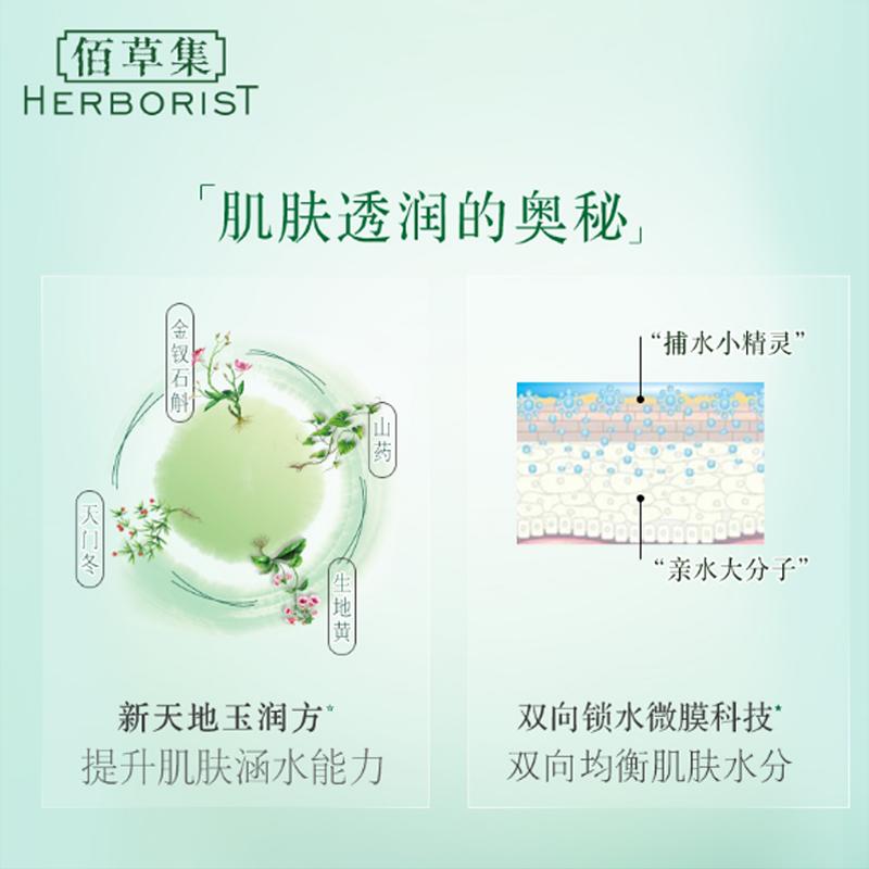 佰草集新玉润保湿眼部啫喱20g果冻眼霜改善眼周干纹