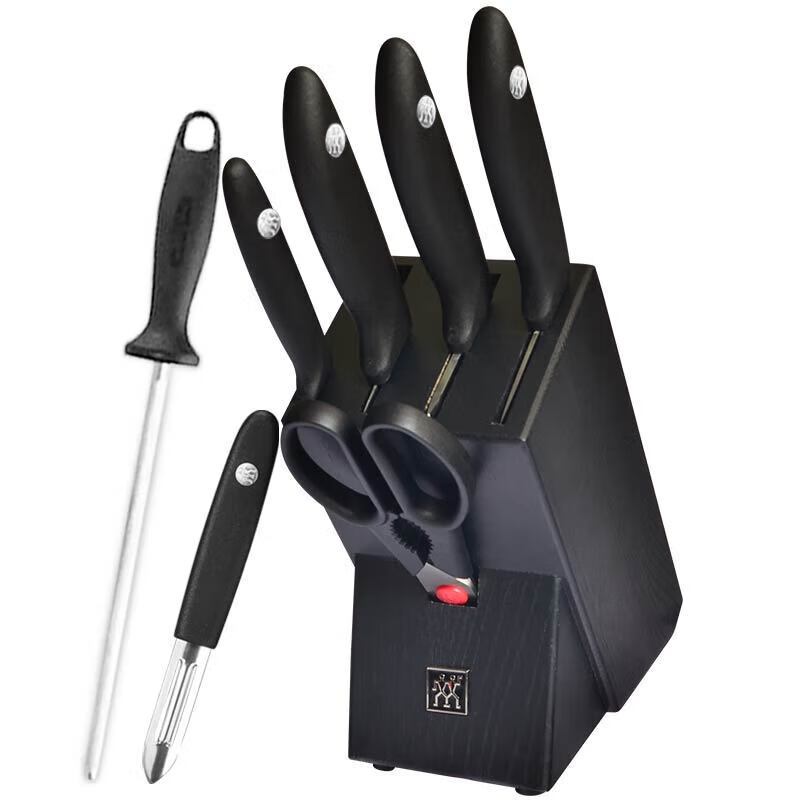 双立人(ZWILLING) TWIN Point S炫银插刀架八件套32871-010-722