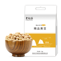 栗稻源 东北杂粮精品黄豆1kg(五谷粗粮 大豆 可打豆浆发豆芽 真空包装)免邮