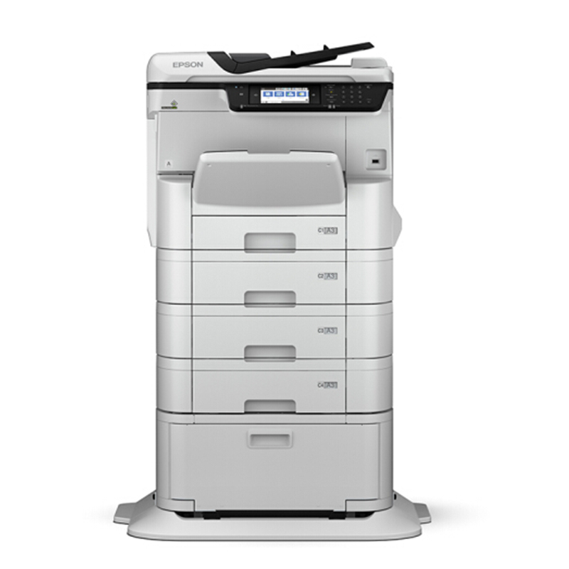 爱普生(EPSON) WF-C8690a A4/A3+彩色喷墨墨仓大中型办公数码复合机打印机 含4个纸盒+工作台选件