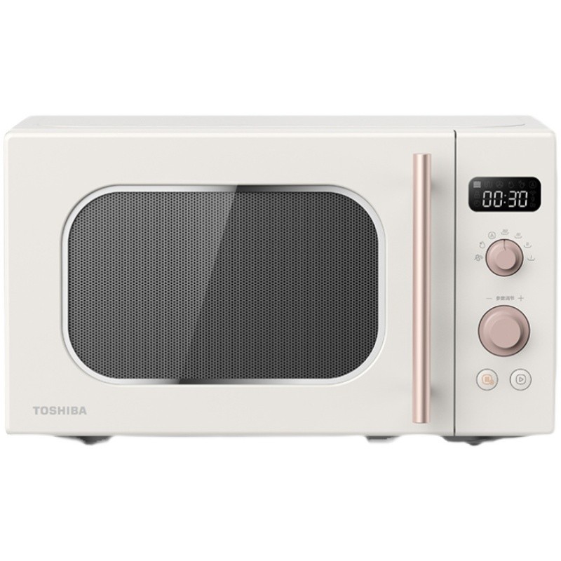 东芝(TOSHIBA)ER-VS2200微波炉家用小型迷你复古转盘加热式微波杀菌网红菜单20L高清大图