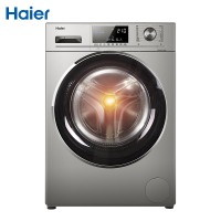 海尔(Haier) XQG80-HBDX14686LU 8公斤直驱变频滚筒洗衣机 洗干一体(星空银)