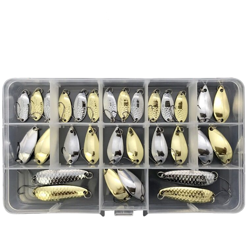 路亚假饵魅扣马口亮片瓜子亮片套装路亚远投白条翘嘴淡水野钓