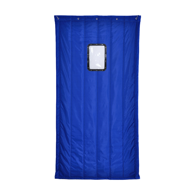 天空桥 棉门帘 MML-102宝蓝色30*45cm二层棉 平方米高清大图