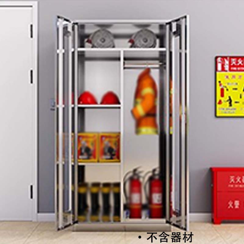 乙壬不锈钢防暴器械装备柜工具柜安保反恐盾牌柜警务室防爆柜304加厚材质1920*900*450应急物资柜 不含器材