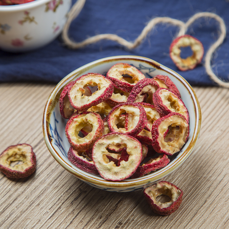 无核山楂干山楂干散装去核山楂片非零食山楂片茶500g