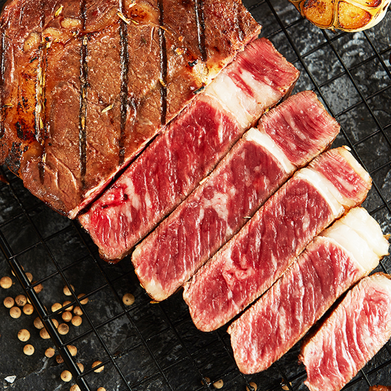 潮香村 薄盐静腌眼肉牛排183g 含酱料包33g