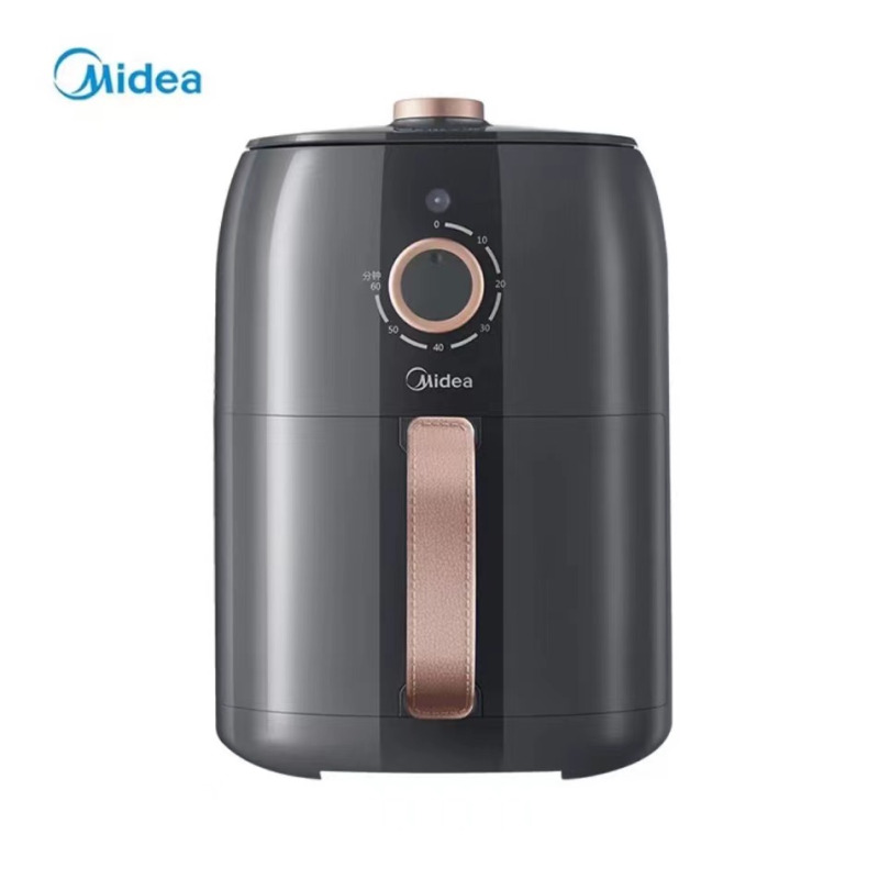 美的(Midea)空气炸锅3L多功能家用 精准控温双旋钮控制 无油空气炸锅 KZE3003TQ