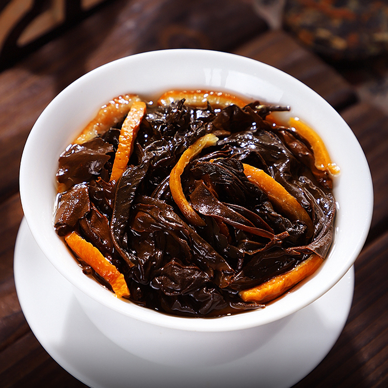 发15斤2013陈皮白茶正宗福鼎老白茶新会陈皮寿眉小饼茶散装750g