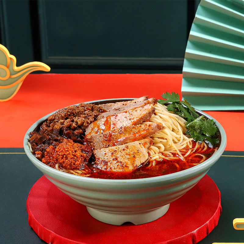 牛肉酱香冷面370g/袋沛县广电冷面米线徐州特产真空包装酱香口味高清大图