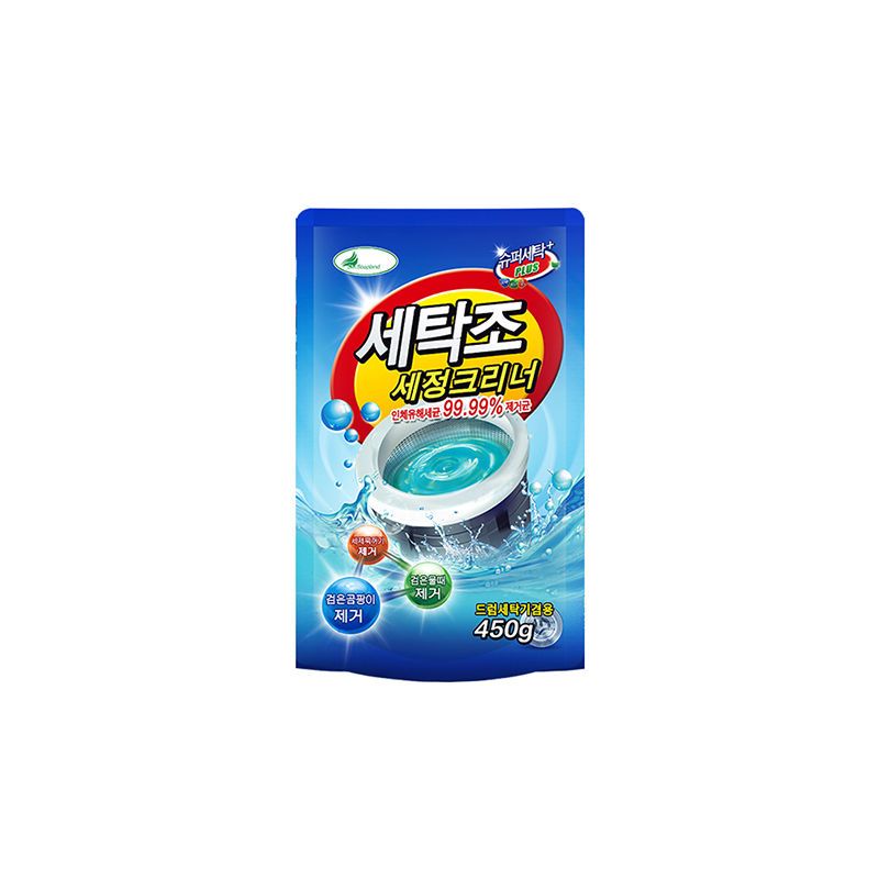 去味除垢清洗剂洗衣机槽韩国活氧全自动洗衣机清洁剂杀菌消毒|450g一袋装