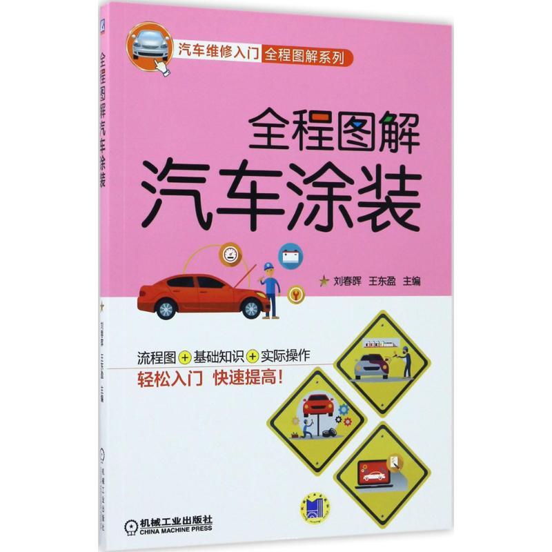 正版新书]全程图解汽车涂装刘春晖9787111567714高清大图