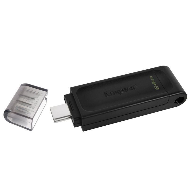 金士顿(Kingston)DT70高速闪存盘u盘64GB安卓手机平板Type-C单接口 USB3.2高速电脑学生时尚优盘