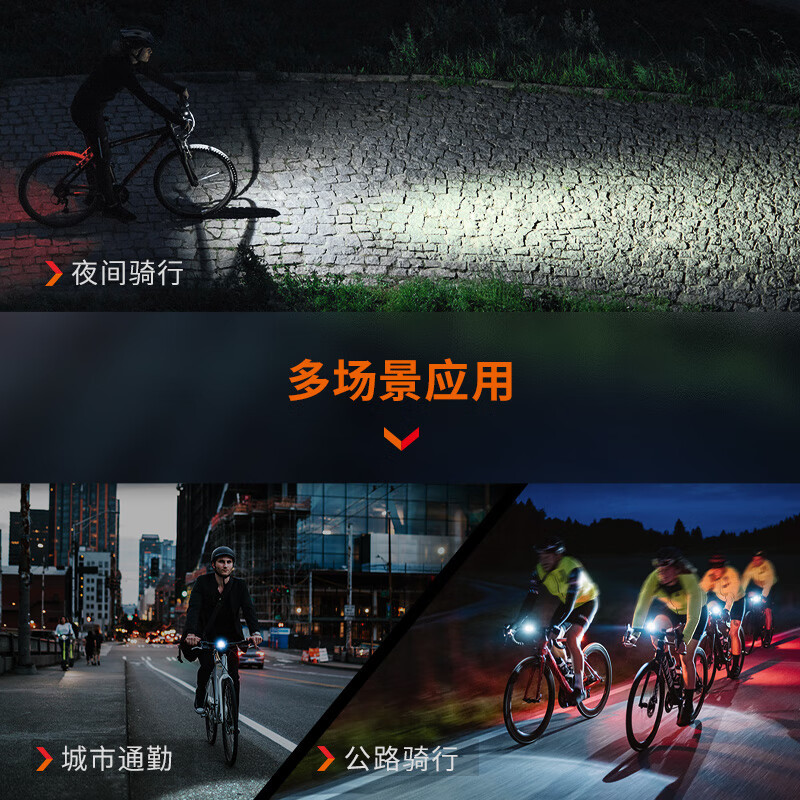 Fenix 轻量化截止线光斑自行车灯400流明 BC15R 单位:个 货期7天