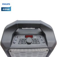 飞利浦 户外广场舞音箱 便携式拉杆音响 移动蓝牙音箱无线话筒K歌