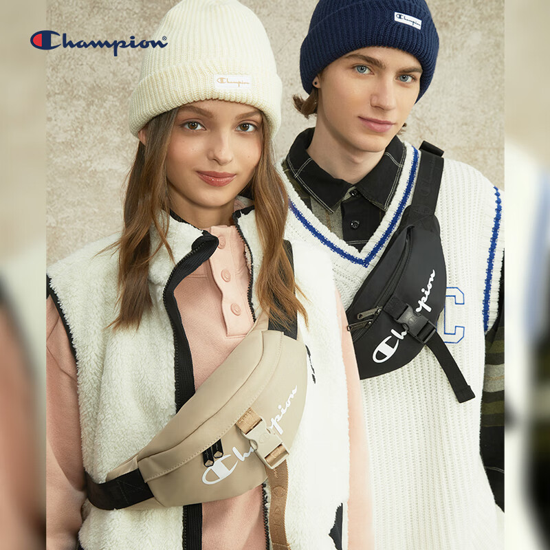 Champion冠军 休闲运动腰包 U5AACPU67F1小麦褐