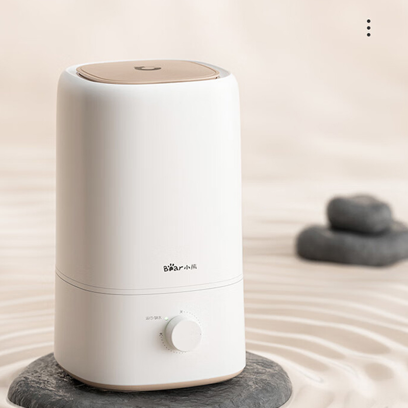 小熊(bear)加湿器 额定功率25w 旋钮式 水箱容量5升 白色 JSQ-F50B1/台
