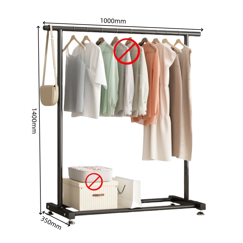 彭梵晾衣架 落地晾衣架1000*350*1400mm个