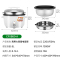 意黛斯(YIDAISI)商用电饭煲 CFXB80-A 8L含蒸笼款 大容量食堂酒店专用大电饭锅加厚不粘锅 适用8-12人
