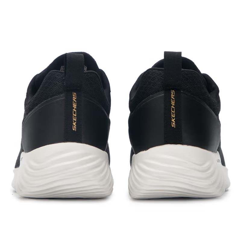 斯凯奇男款跑步运动鞋232005/BKGD-7双高清大图