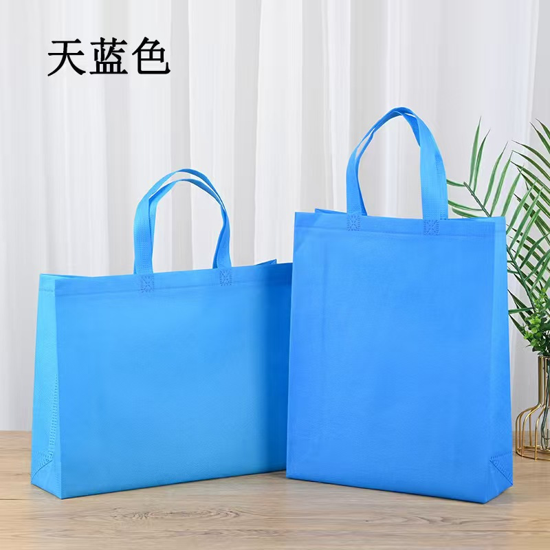 鑫昇利手提文件袋营销广告宣传无纺布袋子礼品袋 多色可选横竖版可定制logo小号25*32*10cm5000个起订