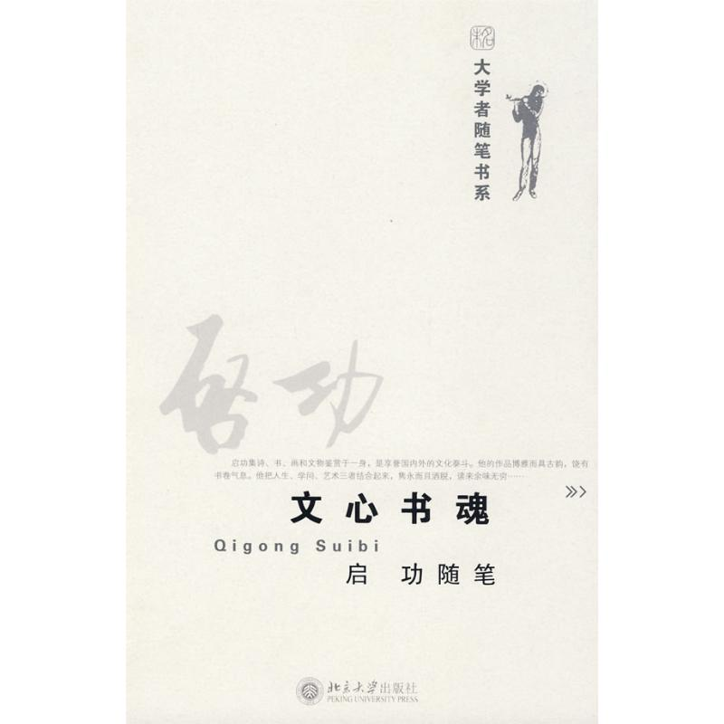 音像大学者随笔书系:文心书魂启功 著
