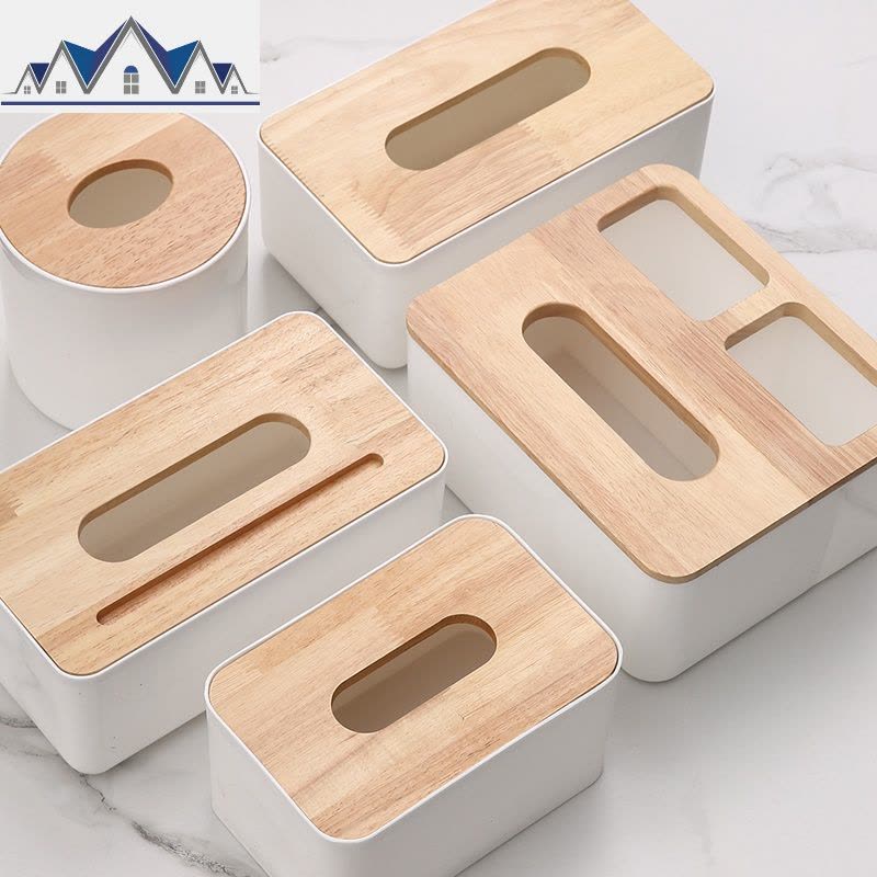 纸巾盒 客厅抽纸收纳盒子卧室少女创意家用北欧ins餐厅卷纸筒简约 三维工匠图片