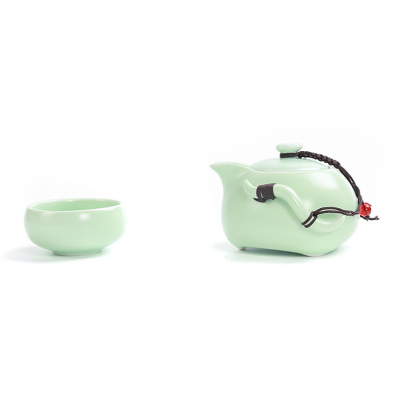 礼品定制 宋代名窑 一壶二杯茶具礼盒套装 茶具礼品定制