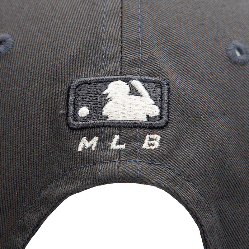 美职棒(MLB)帽子男女 新款NYLA职业联盟棒球帽刺绣跑步运动帽遮阳穿搭鸭舌帽 3ACP7701N-07CGS/炭灰色