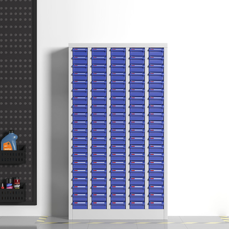臻远 ZYLJG-W02 零件柜 100抽蓝色无门小号 650*220*1150高清大图