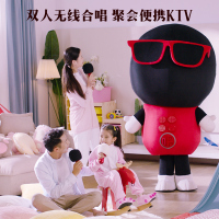 唱吧LINE FRIENDS G2新年音悦礼盒限量款话筒音箱一体麦克风蓝牙 全民K歌神器 外放麦克风话筒自带音箱