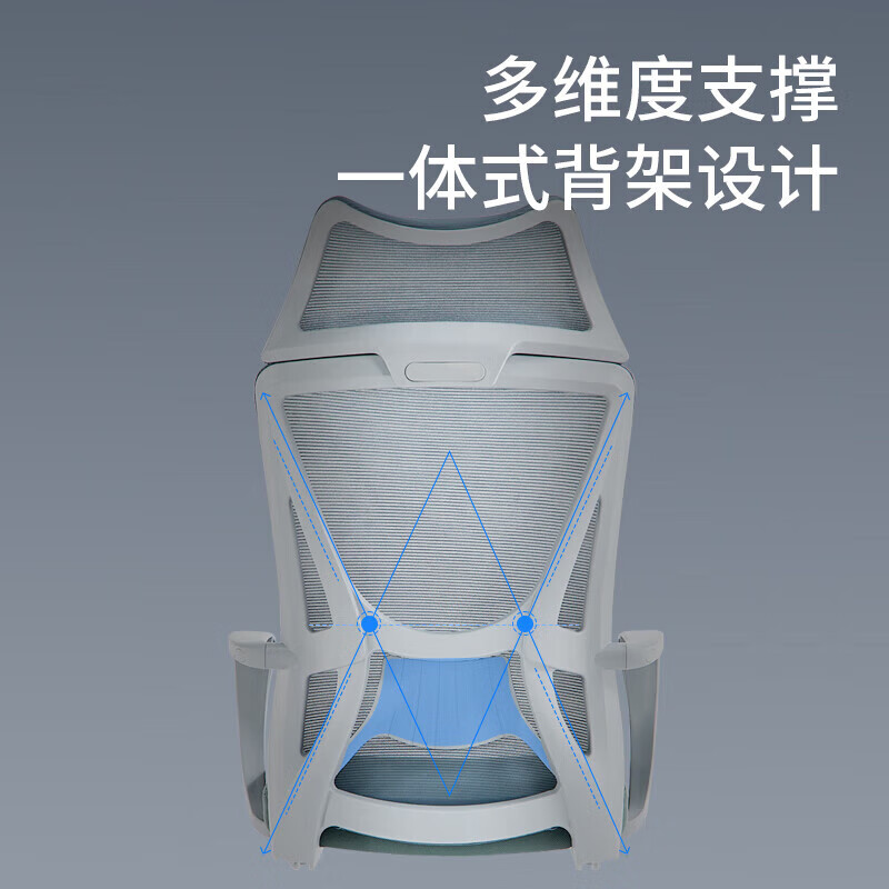 戴劲办公椅电脑椅职员培训会议人体工学椅家用书房学习椅电竞椅加头枕高清大图