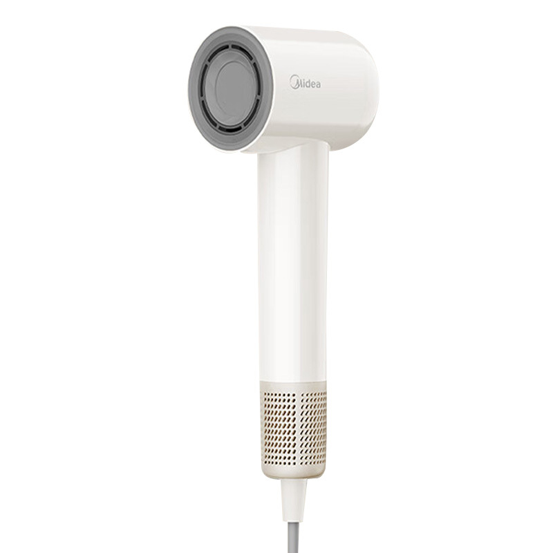 美的电吹风1600W大功率FG201吹风筒便携多档位恒温护发