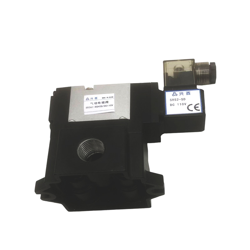 兴酉 气动电磁阀SR361-RS4SD/DC110V个高清大图