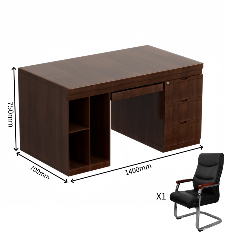 锁匠 办公桌椅1400mm套高清大图