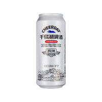千岛湖啤酒8°P真味啤酒 500ml*12罐 整箱装