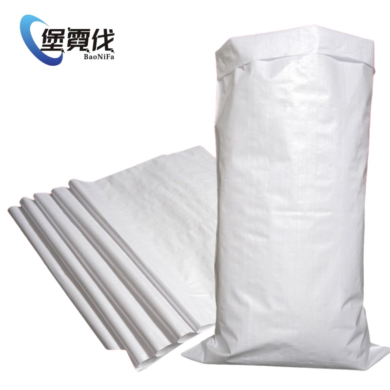 堡霓伐 编织袋 全新料白色加厚45*78cm 条高清大图