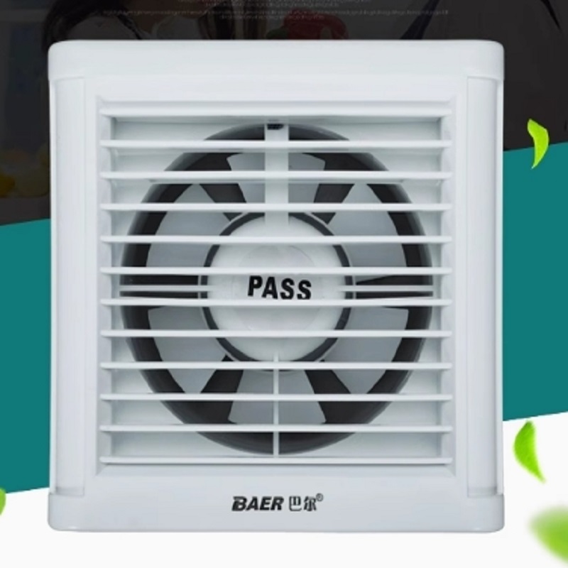 风机换气扇\200mm 碳钢+塑料高清大图