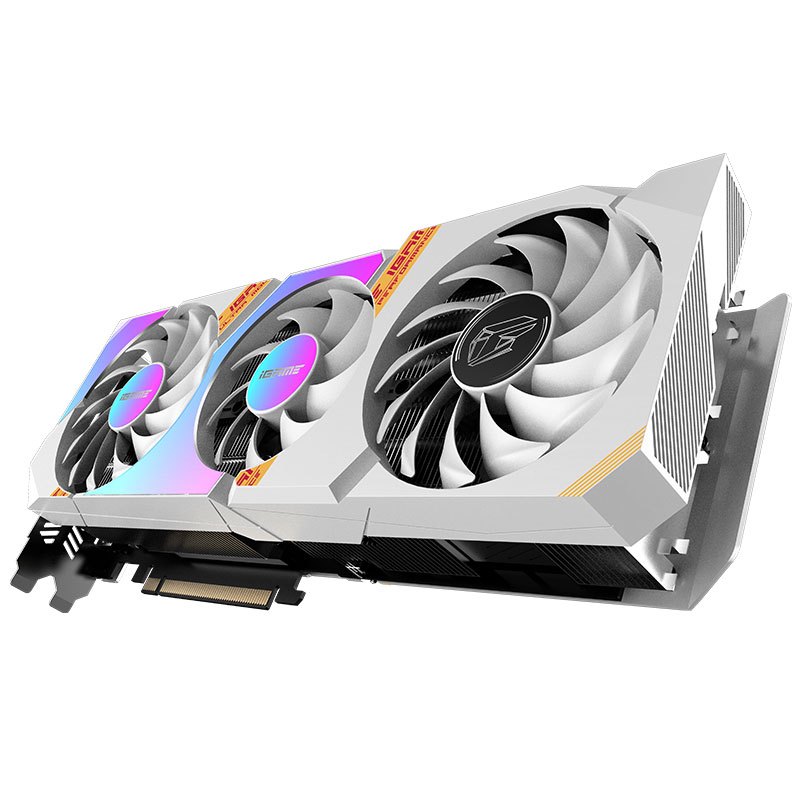 [赛博朋克2077推荐显卡]七彩虹iGame GeForce RTX 3060 Ti Ultra W OC显卡+华硕雷鹰750W金牌电源
