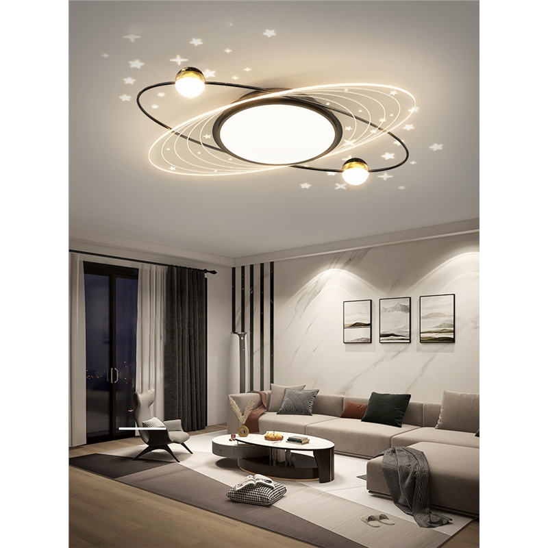 闪电客客厅灯简约现代灯具led吸顶灯全屋套餐组合餐厅主灯轻奢智能