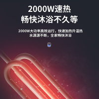 USATON/阿诗丹顿电热水器KC75-N50J20家用储水式速热浴室洗澡50升一级能效竖式安装节能省电2000W