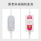 彩虹全线路安全保护双控双温电热毯(双人舒适绒) 1322