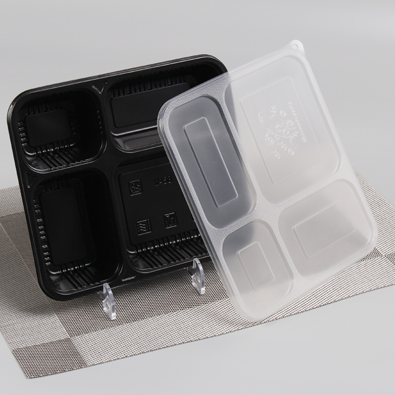 册宣 一次性饭盒食堂打包盒 22.5*20*4.5cm 200个/箱(单位:箱)