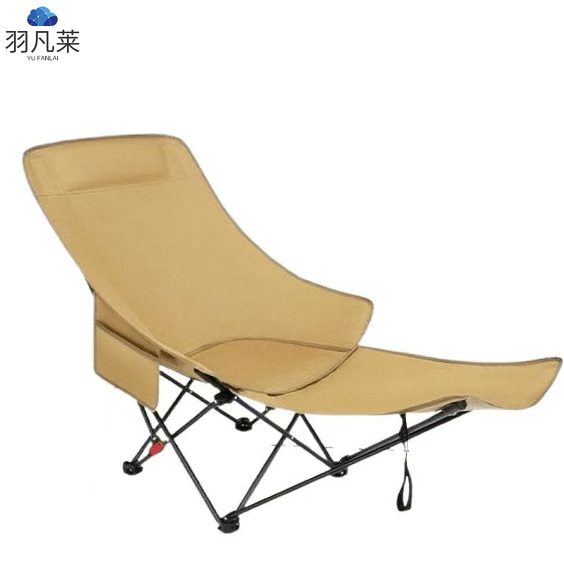 户外可调节月亮椅折叠椅带腿托 90*45*45 个高清大图